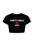 PG❤️ATR CROPPED TEES (slim fit)